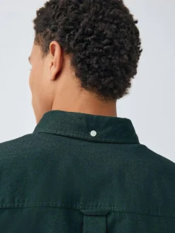 Next Dark Green Soft Touch Oxford Long Sleeve Shirt^ Shirts
