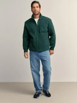 Next Zip Through Borg Fleece^ Loungewear|Sweatshirts & Hoodies