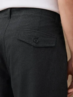 Next Regular Tapered Fit Heritage Cotton Rich Trousers^ Pants & Chinos