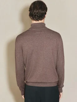 Next EDIT Knitted Long Sleeve Roll Neck Polo Shirt^ Knitwear|Knitwear