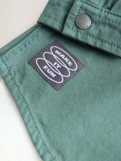 Next Twill Hooded Overshirt and T-Shirt Set (3mths-7yrs)^ Sweatshirts & Hoodies