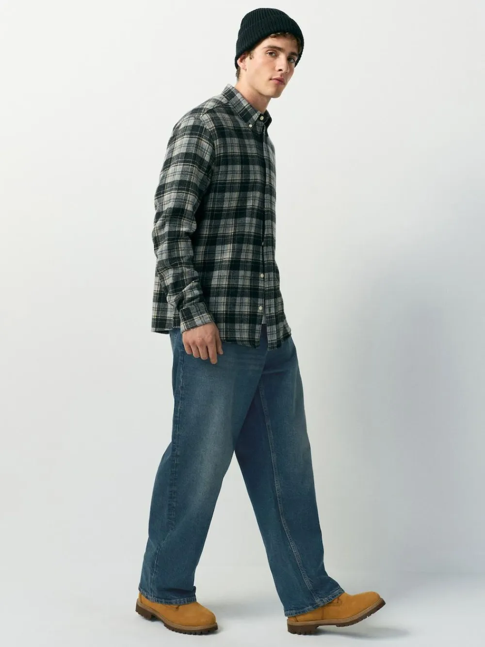 Next Dark Tint Baggy Fit Vintage Wash Denim Jeans^ Jeans|Jeans