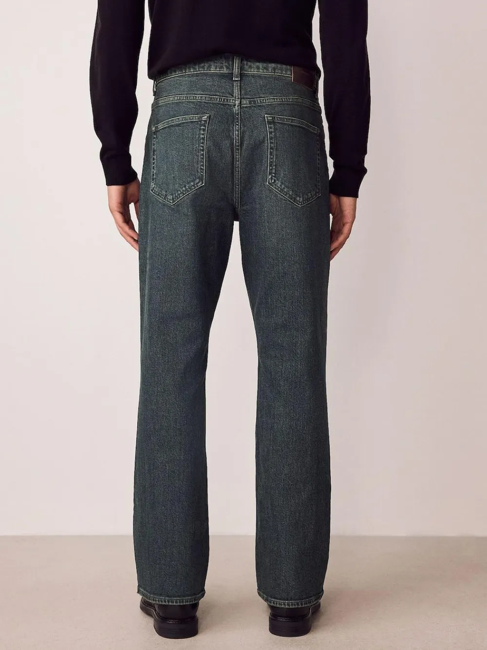 Discount Next Bootcut Vintage Wash Denim Jeans Dark Tint