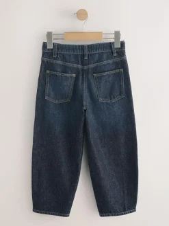 Next Dark Wash Barrel Jeans (3-16yrs)^ Jeans