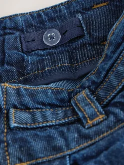 Clearance Next Denim Pleated Skirt (3-16yrs) Dark Wash