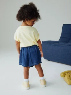 Clearance Next Dark Wash Soft Denim Shorts (3mths-10yrs)