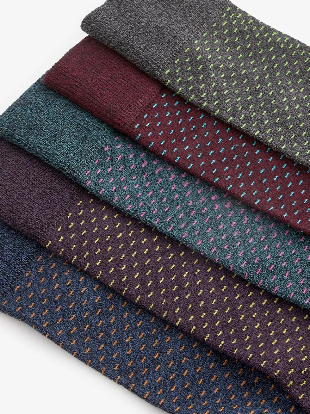 Hot Next Pattern Smart Socks 5 Pack Dash Spot