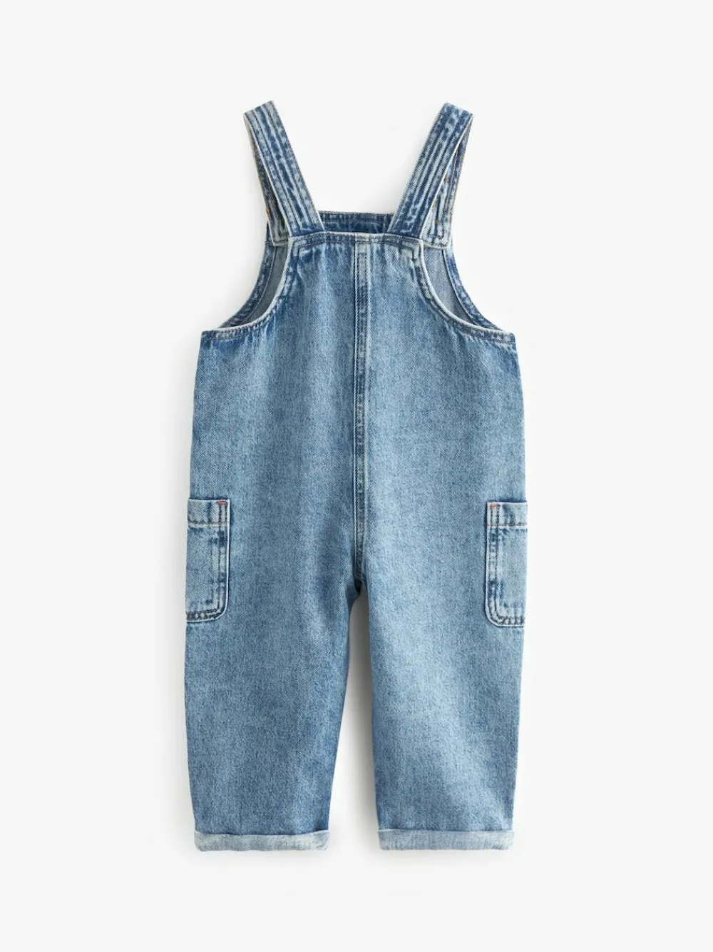 Next Denim 100% Cotton Dungarees (3mths-7yrs)^ Newborn Clothing|Baby Girls