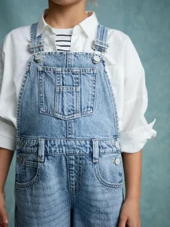 Clearance Next Denim Barrel 100% Cotton Dungarees (3-16yrs)