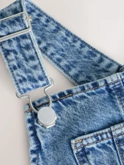 Clearance Next Denim Barrel 100% Cotton Dungarees (3-16yrs)