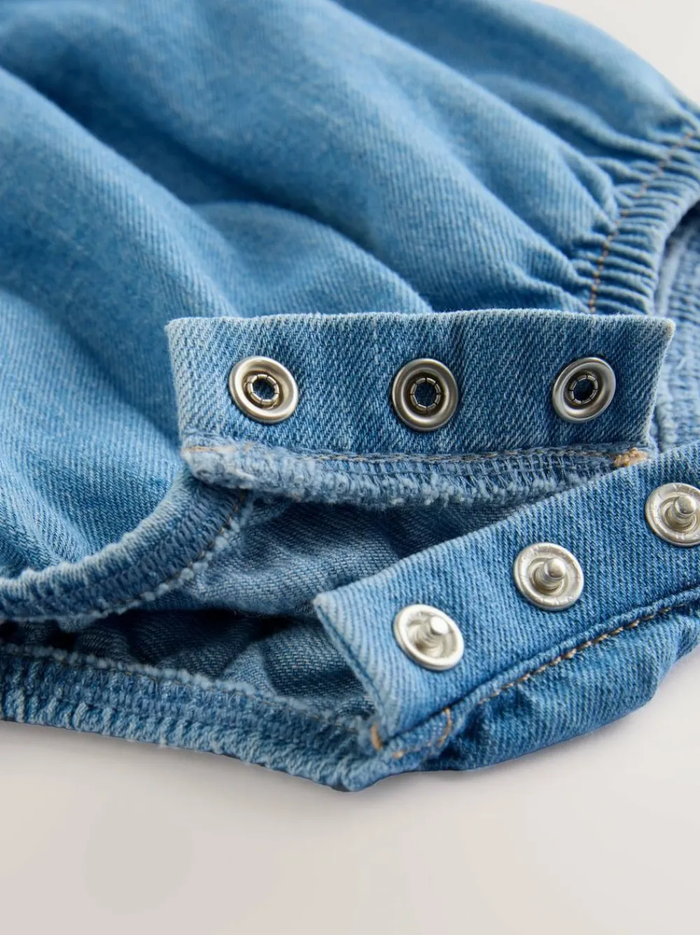 Next Denim Blue Baby Bloomer Rompers Set 2 Piece with Tights (0mths-3yrs)^ Sets & Co-Ords|Sets & Co-Ords