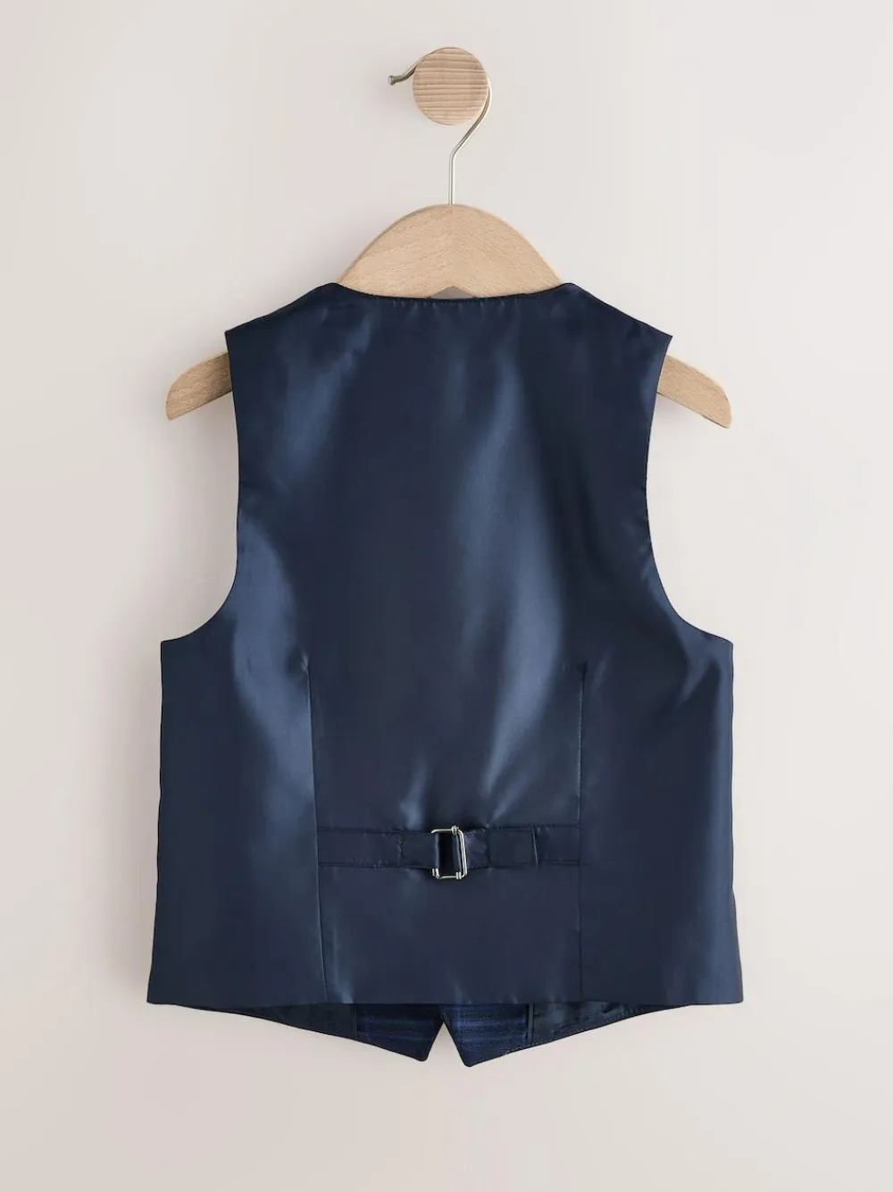 Sale Next Denim Dark Blue Stand Alone Waistcoat (12mths-16yrs)