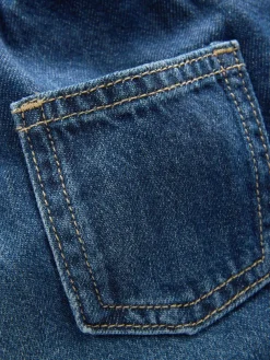 Sale Next Wide Leg Jeans (3mths-7yrs) Denim Dark Wash