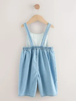 Outlet Next Denim Long Leg Dungarees (3mths-8yrs)