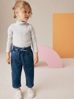 Discount Next Tie Waist Jeans (3mths-7yrs) Denim