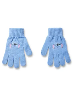 New Vanilla Underground Disney Lilo & Stitch Girls Hat & Gloves Set Blue