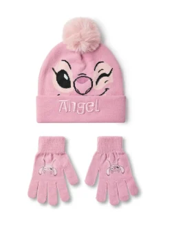 Vanilla Underground Disney Lilo & Stitch Girls Hat & Gloves Set^ Hats, Gloves & Scarves