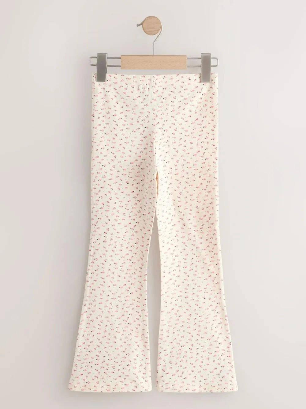 Sale Next 4 Pack Flared Leggings (3-16yrs) Ditsy Blue/Red