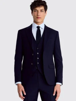 DKNY Slim Performance Suit Jacket^ Suits & Tuxedos|Blue Suits