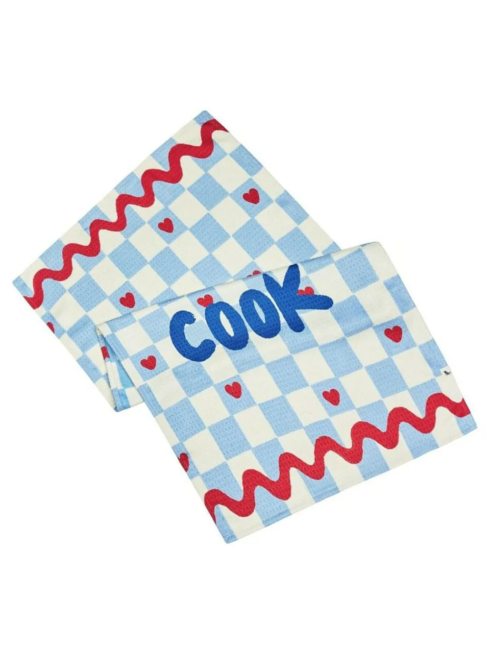 Online Dock & Bay Quick Dry Kitchen Tea Towel Kiss the Cook