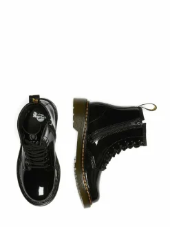 New Dr. Martens Black 1460 J Patent Lamper Shoes