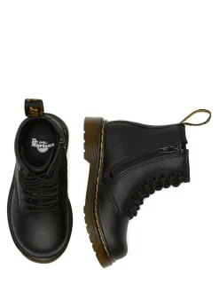 Outlet Dr. Martens Black 1460 Toddler Softy T Lace-Up Leather Boots