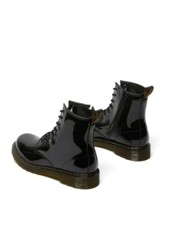 New Dr. Martens Black 1460 Y Patent Lamper Shoes
