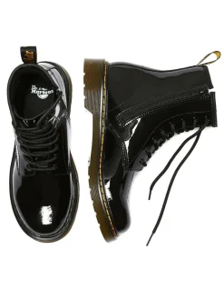 New Dr. Martens Black 1460 Y Patent Lamper Shoes