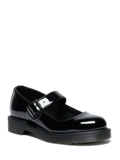 Dr. Martens Black Mariel II Mary Jane Patent Shoes^Women Flats
