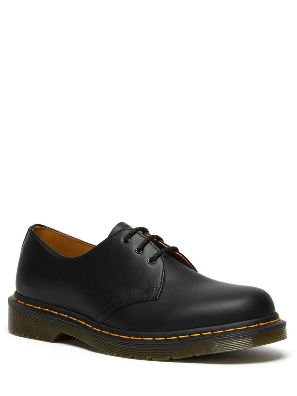Outlet Dr. Martens Black Unisex 1461 Smooth Leather Shoes