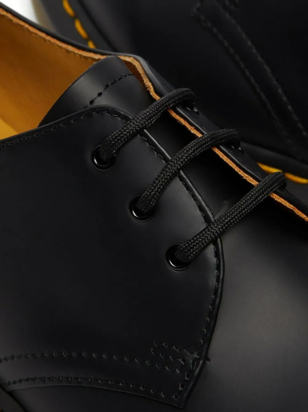 Outlet Dr. Martens Black Unisex 1461 Smooth Leather Shoes