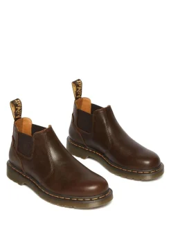 Dr. Martens Brown 2976 Lo Kelp Chelsea Leather Boots^ Boots|Boots