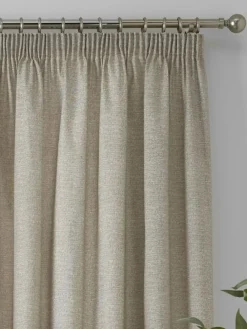 Dreams & Drapes Natural Pembrey Super Thermal Pencil Pleat Curtains^ Curtains & Blinds