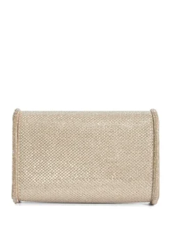 Clearance Dune London Gold Bellini Border Foldover Clutch