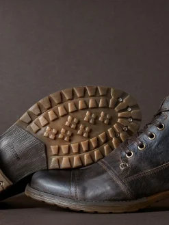 Dune London Standard Fit Heavy Duty Leather Simon Ankle Boots^ Boots|Boots