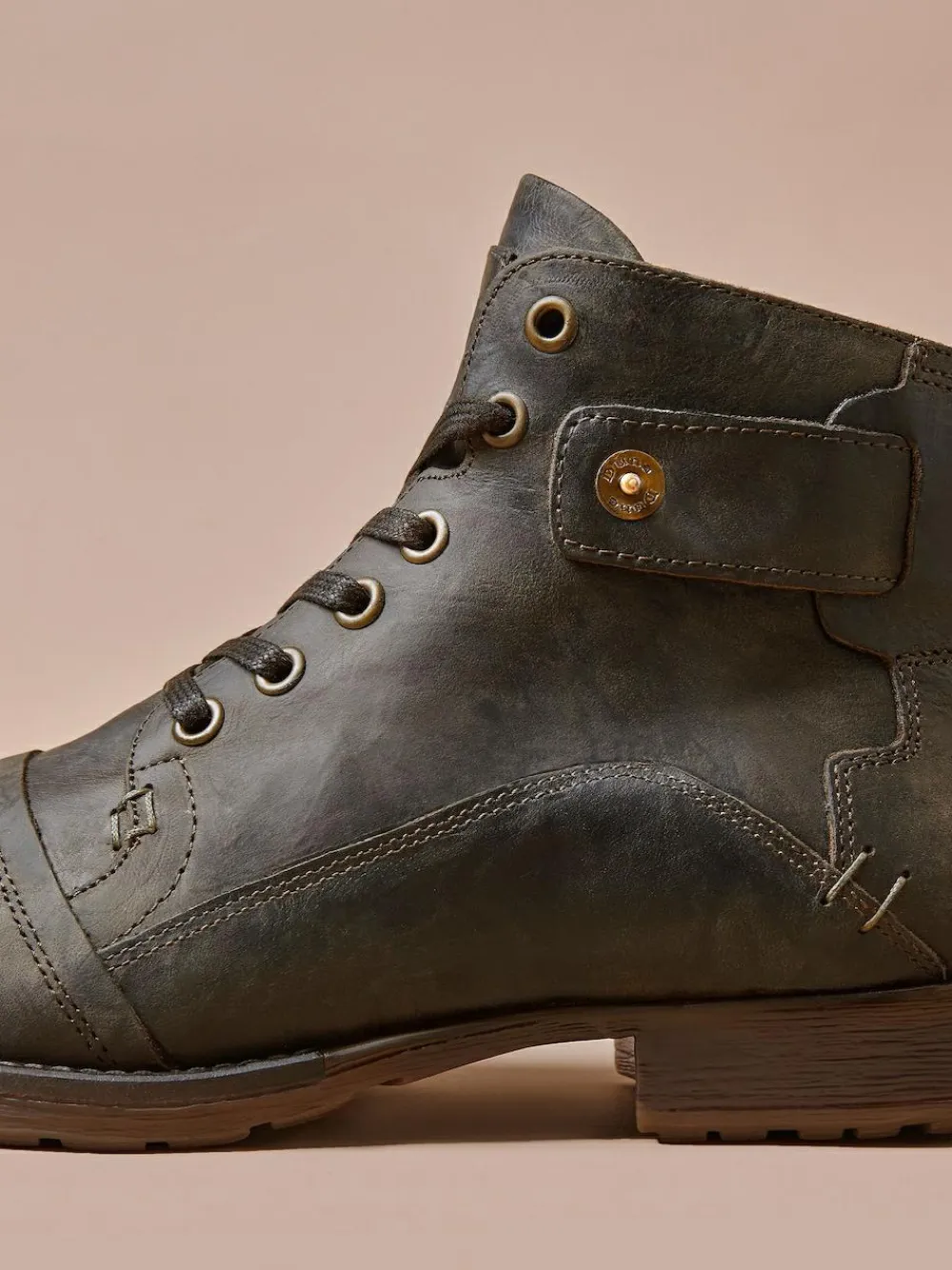 Dune London Standard Fit Heavy Duty Leather Simon Ankle Boots^ Boots|Boots