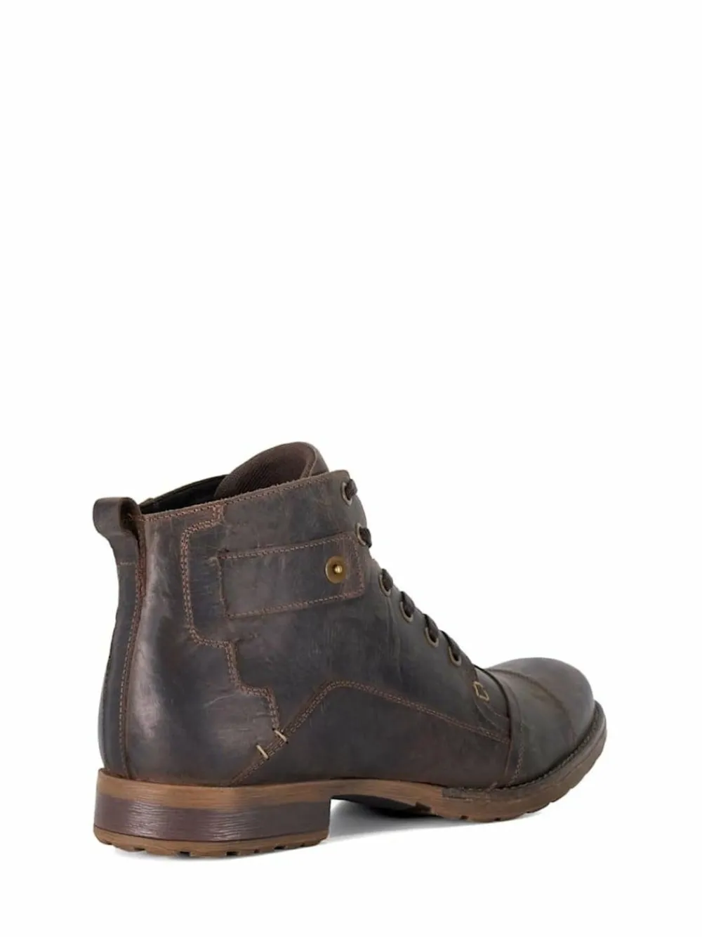 Dune London Standard Fit Heavy Duty Leather Simon Ankle Boots^ Boots|Boots