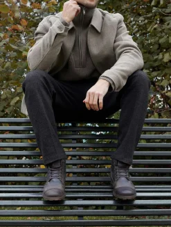 Dune London Standard Fit Heavy Duty Leather Simon Ankle Boots^ Boots|Boots