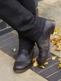 Dune London Standard Fit Heavy Duty Leather Simon Ankle Boots^ Boots|Boots