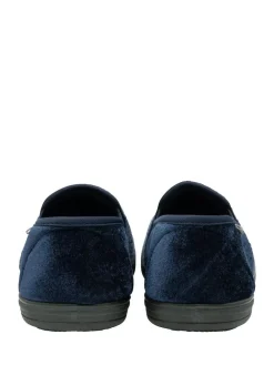 Sale Dunlop Twin Gusset Full Slippers Blue