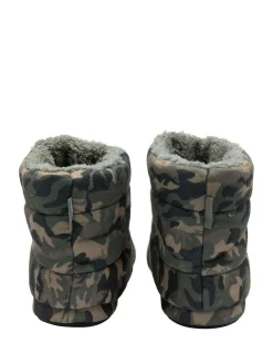 Dunlop Green Mens Faux Fur Lined Boot Slippers^ Slippers|Slippers