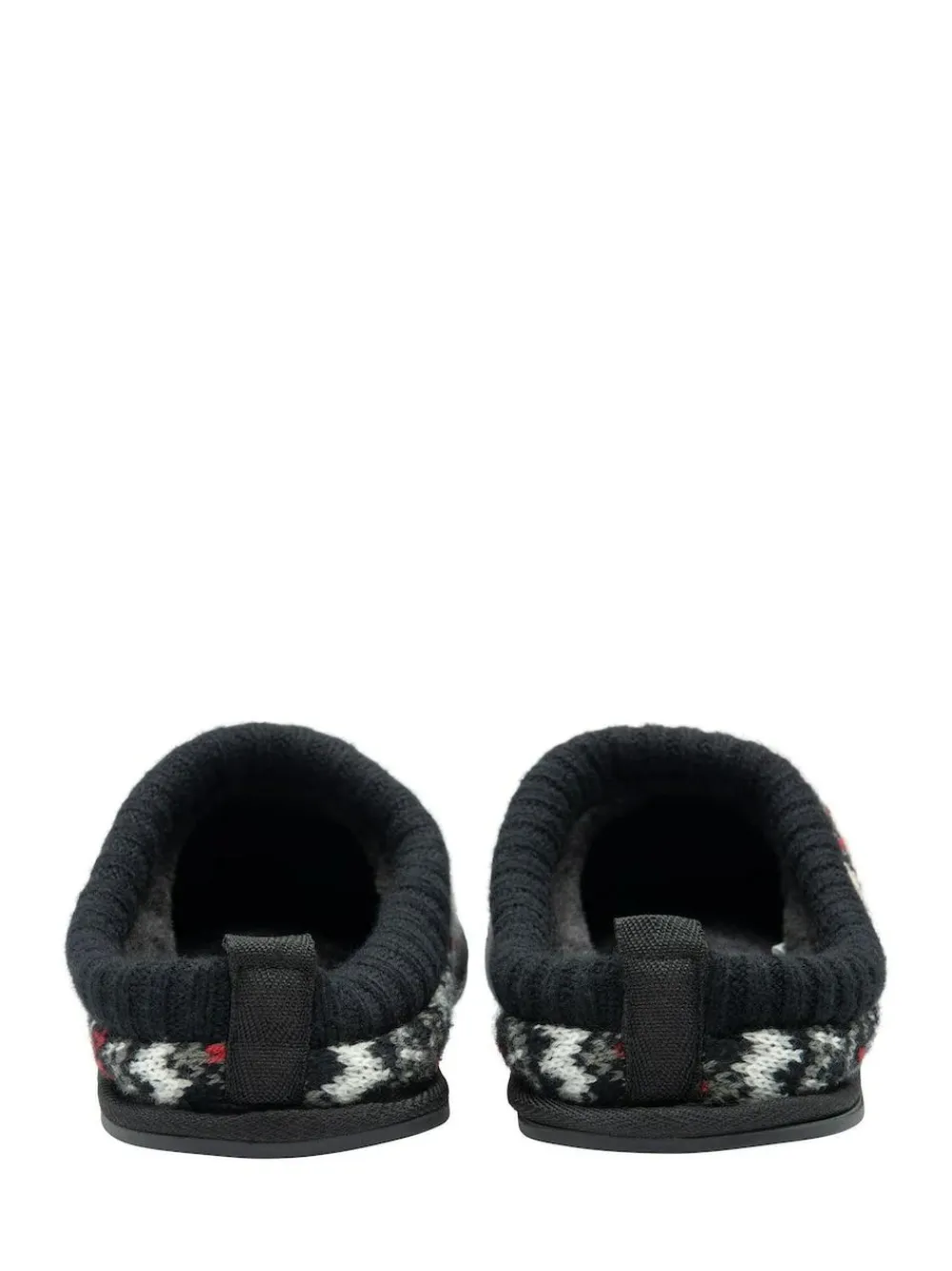 Dunlop Mens Fairisle Pattern Warm Lined Slipper Mules^ Slippers|Slippers