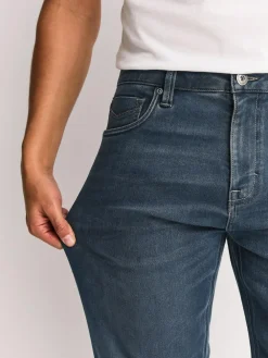 Next Dusky Blue Regular Tapered Fit Motionflex Jeans^ Jeans|Jeans