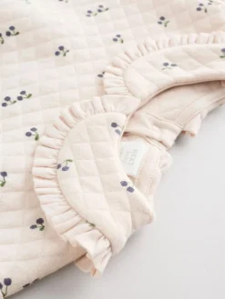 Next Ecru Baby Quilted Sweatshirt and Trousers Set 2 Piece (0mths-2yrs)^ Sets & Co-Ords|Sets & Co-Ords