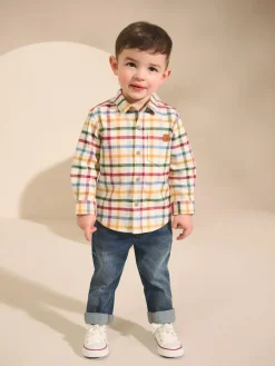 Next Long Sleeve Character Shirt (3mths-7yrs)^BOY Suits & Vest|Shirts
