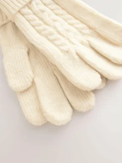 Next Cable Beanie Scarf and Gloves Set (3-16yrs)^ Hats, Gloves & Scarves