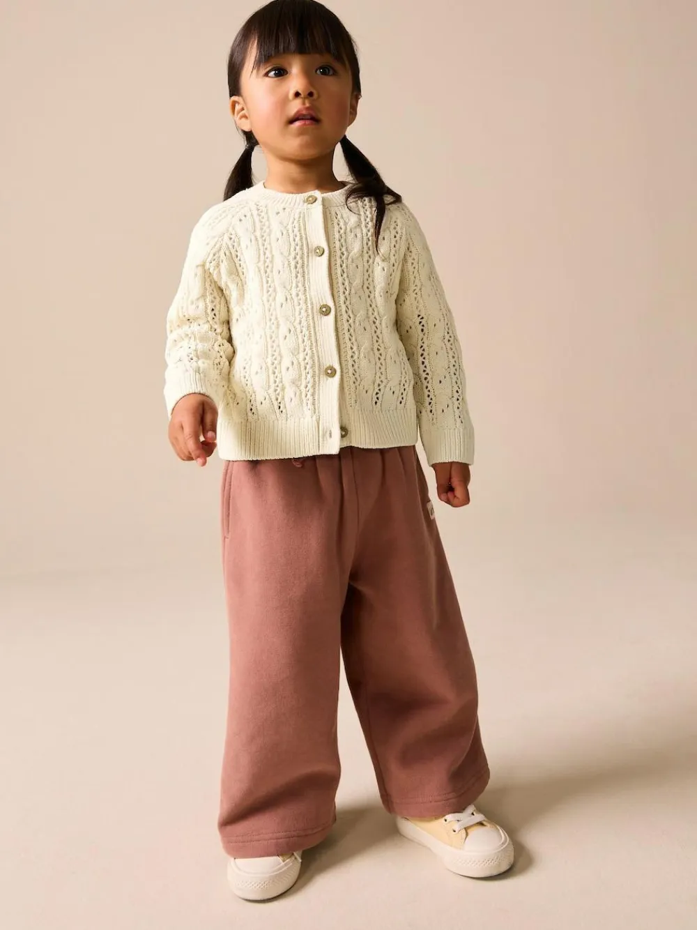 Next Ecru Cable Cardigan (3mths-7yrs)^ Knitwear|Knitwear