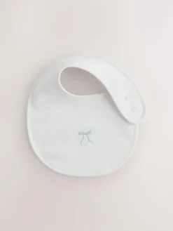 Next Ecru Fairy Mouse Baby Bibs 3 Pack^ Bibs|Newborn Accessories