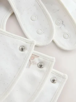 Next Ecru Fairy Mouse Baby Bibs 3 Pack^ Bibs|Newborn Accessories