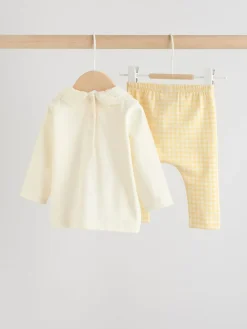 Discount Next Long Sleeve Top and Legging Baby 2 Piece Set (0mths-2yrs) Ecru Fairy Mouse
